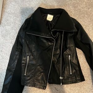 Leather jacket